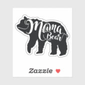 Mama Bear Aufkleber (Blatt)