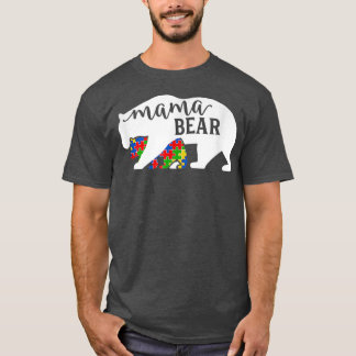 Mama Bear Autism Awareness Montag Premium T-Shirt