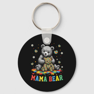 Mama Bear Autism Mama Oma Autism Awareness Sup Schlüsselanhänger