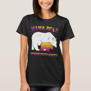 Mama Bear Autoimmuner Hepatitis-Bewusstsein T-Shirt