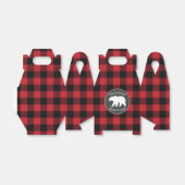 Mama Bear Baby Shower Woodland Lodge Geschenkschachtel (Ungefaltet)