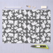 Mama Bear Baby Shower Woodland Lodge Seidenpapier (Handwerk)