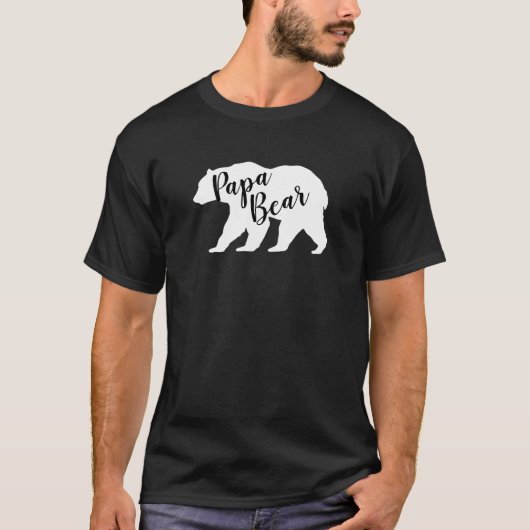 Mama Bear Baby Shower Woodland Lodge T-Shirt (Vorderseite)