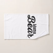 Mama Bear Badhandtuch Set (Handtuch)