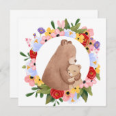 Mama Bear Blank-Karte (Vorne/Hinten)