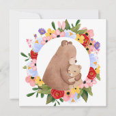 Mama Bear Blank-Karte (Vorderseite)