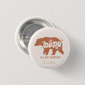 Mama Bear Button (Vorne & Hinten)