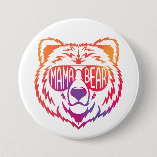 Mama Bear Button (Vorderseite)