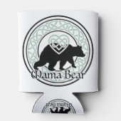 Mama Bear Celtic Circle of Love and Strength Dosenkühler (Rückseite)
