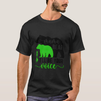 Mama Bear Cerebral Palsy Mama des zerebralen Palsy T-Shirt