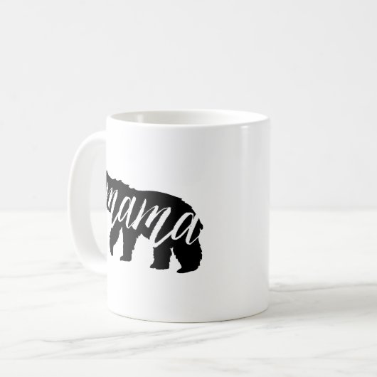 Mama Bear Coffee Tasse (Vorderseite Links)