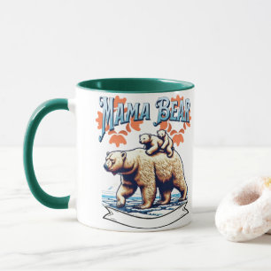 Mama Bear Coffee Tasse Niedliches Geschenk für M