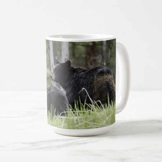 Mama Bear Coffee Tassen Cup Muttergeschenk (VorderseiteRechts)