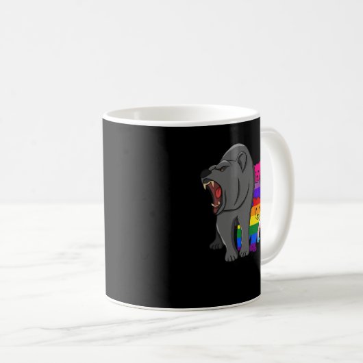 MAMA BEAR Color Kaffeetasse (VorderseiteRechts)