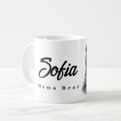 Mama Bear Custom Coffee Mug Kaffeetasse (Vorderseite Links)