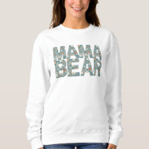Mama Bear Ditsy Floral Hearterwärming Muster