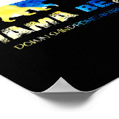 Mama Bear Down Syndrome Awareness Überlebende Poster (Ecke)
