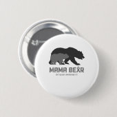 Mama Bear Dyslexie Bewusstsein Button (Vorne & Hinten)
