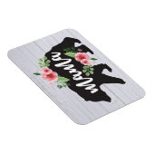 Mama Bear Elegante Rustikale Blume Mama Magnet (Rechte Seite)