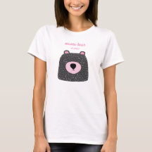 Mama Bear est Custom T - Shirt Junge Mutter Gift