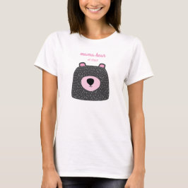 Mama Bear est Custom T - Shirt Junge Mutter Gift