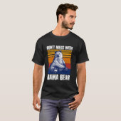 Mama Bear Funny Mama Bear Long Sle nicht durcheina T-Shirt (Vorne ganz)