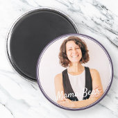 Mama Bear Gerahmt Modernes einfaches Foto Magnet