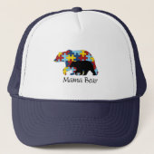 Mama Bear Hat Truckerkappe (Vorderseite)