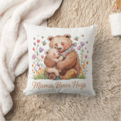 Mama Bear Hugs Kissen (Decke)