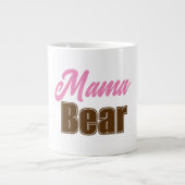 Mama Bear Jumbo-Tasse (Vorderseite)