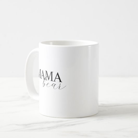 Mama Bear Kaffeetasse (Vorderseite Links)