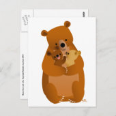 Mama Bear (kein Hintergrund) Postkarte (Vorne/Hinten)