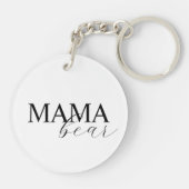 Mama Bear Keychain Schlüsselanhänger (Rückseite)