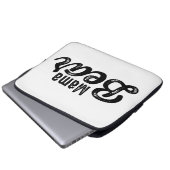 Mama Bear Laptopschutzhülle (Vorne Knopf)