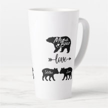 Mama Bear Latte Tasse