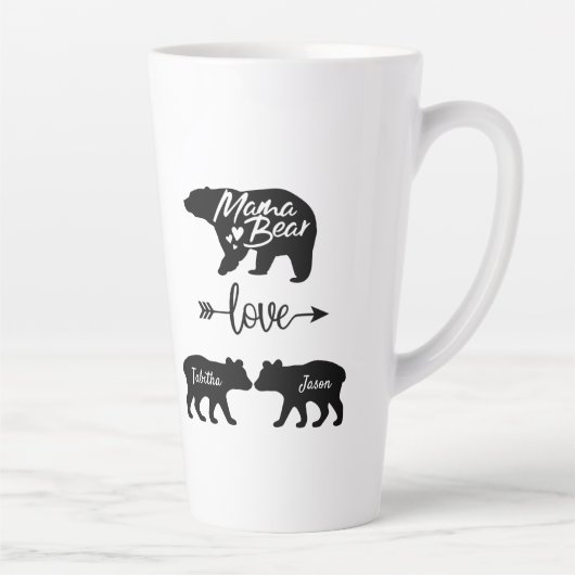 Mama Bear Latte Tasse (Rechts)