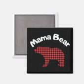 Mama Bear Magnet (Vorderseite/Rückseite)