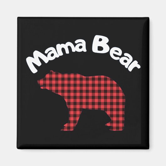 Mama Bear Magnet (Vorne)