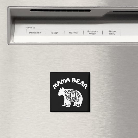 Mama Bear Magnet (In Situ (Geschirrspüler))