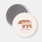 Mama Bear Magnet (Vorderseite/Rückseite)