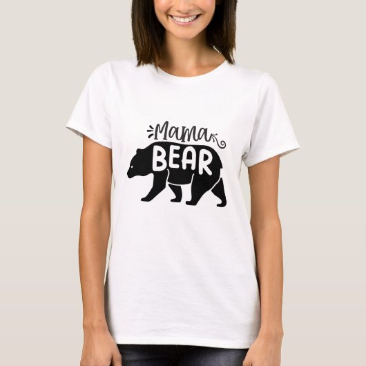Mama Bear - Mama T-Shirt (Vorderseite)