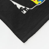 Mama Bear Matching Family Autism Awareness Geschen Fleecedecke (Ecke)