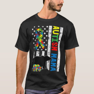 Mama Bear Matching Family Autism Awareness Geschen T-Shirt