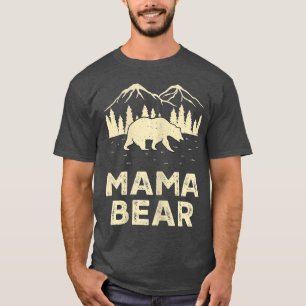 Mama Bear Matching Family Mama Papa Bear C T-Shirt