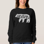 Mama Bear | Matching Family Sweatshirt (Vorderseite)
