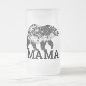 Mama Bear Mattglas Bierglas (Mittel)