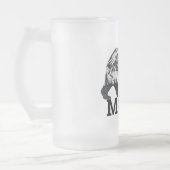 Mama Bear Mattglas Bierglas (Links)