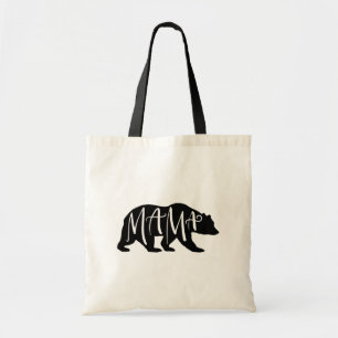 Mama Bear Moderne Grafik und Typografie   Tasche