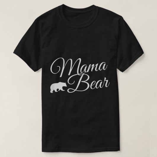 Mama Bear Momma Bear T-Shirt (Design vorne)