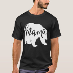 Mama Bear Momma Familie Matching Mutter Day Inspi T-Shirt